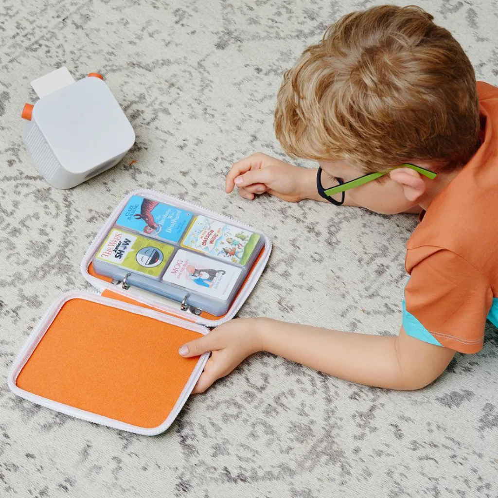 New Porte-cartes orange Conteuse