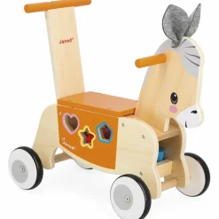 Porteur en bois Âne Ferme Porteur