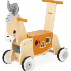 Porteur en bois Âne Ferme Porteur