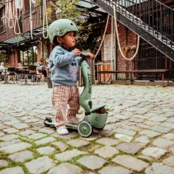 Sale Porteur évolutif en Highwaykick 1 Lifestyle Green Lines Porteur Évolutif En Trottinette