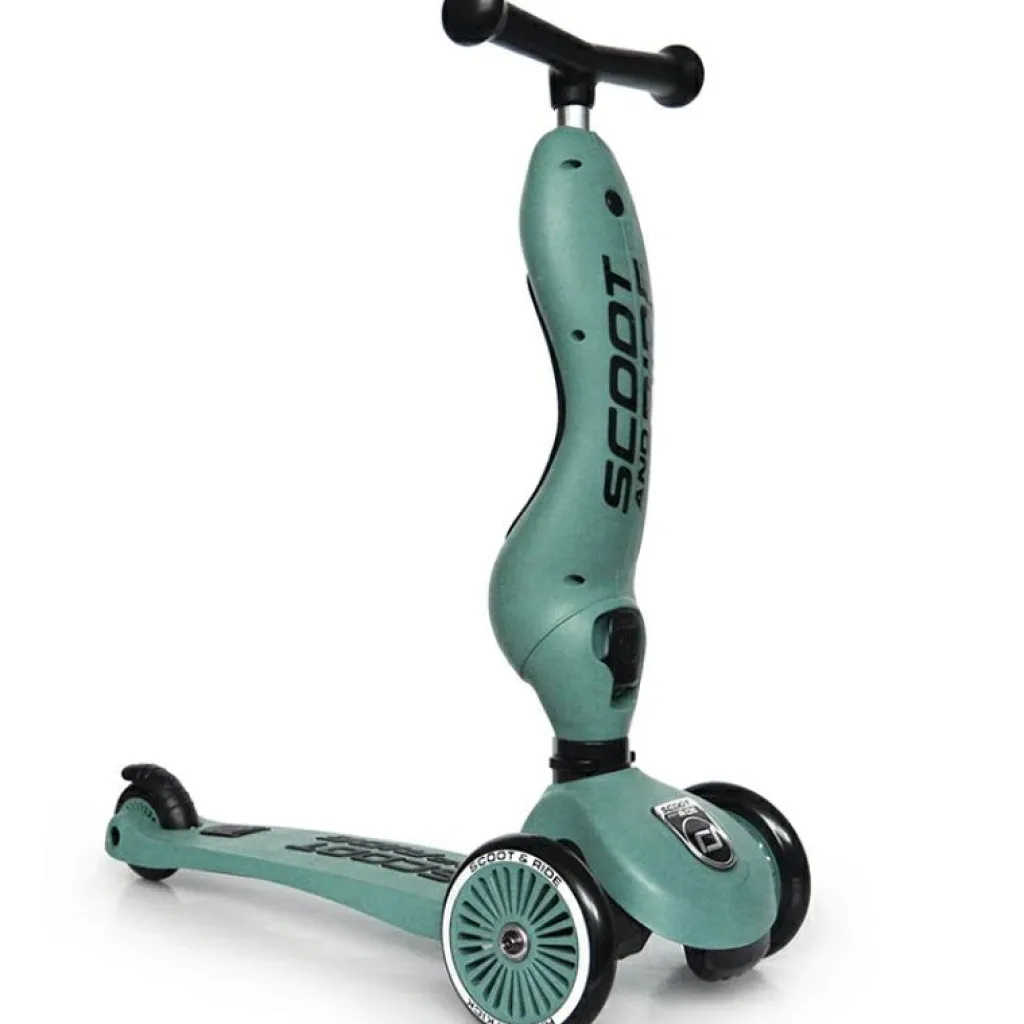 Sale Porteur évolutif en trottinette Highwaykick 1 vert forêt - Reconditionné Porteur Évolutif En Trottinette