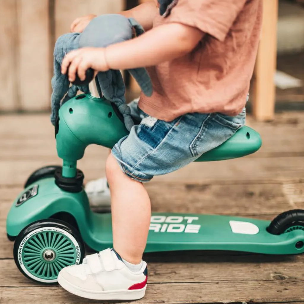 Sale Porteur évolutif en trottinette Highwaykick 1 vert forêt - Reconditionné Porteur Évolutif En Trottinette