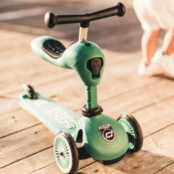 Sale Porteur évolutif en trottinette Highwaykick 1 vert forêt - Reconditionné Porteur Évolutif En Trottinette