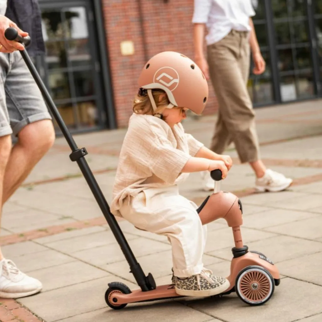 Sale Porteur évolutif Highwaykick 1 Push and Go Mocha Porteur Évolutif En Trottinette