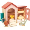 Clearance Poulailler en bois Figurines De Jeu