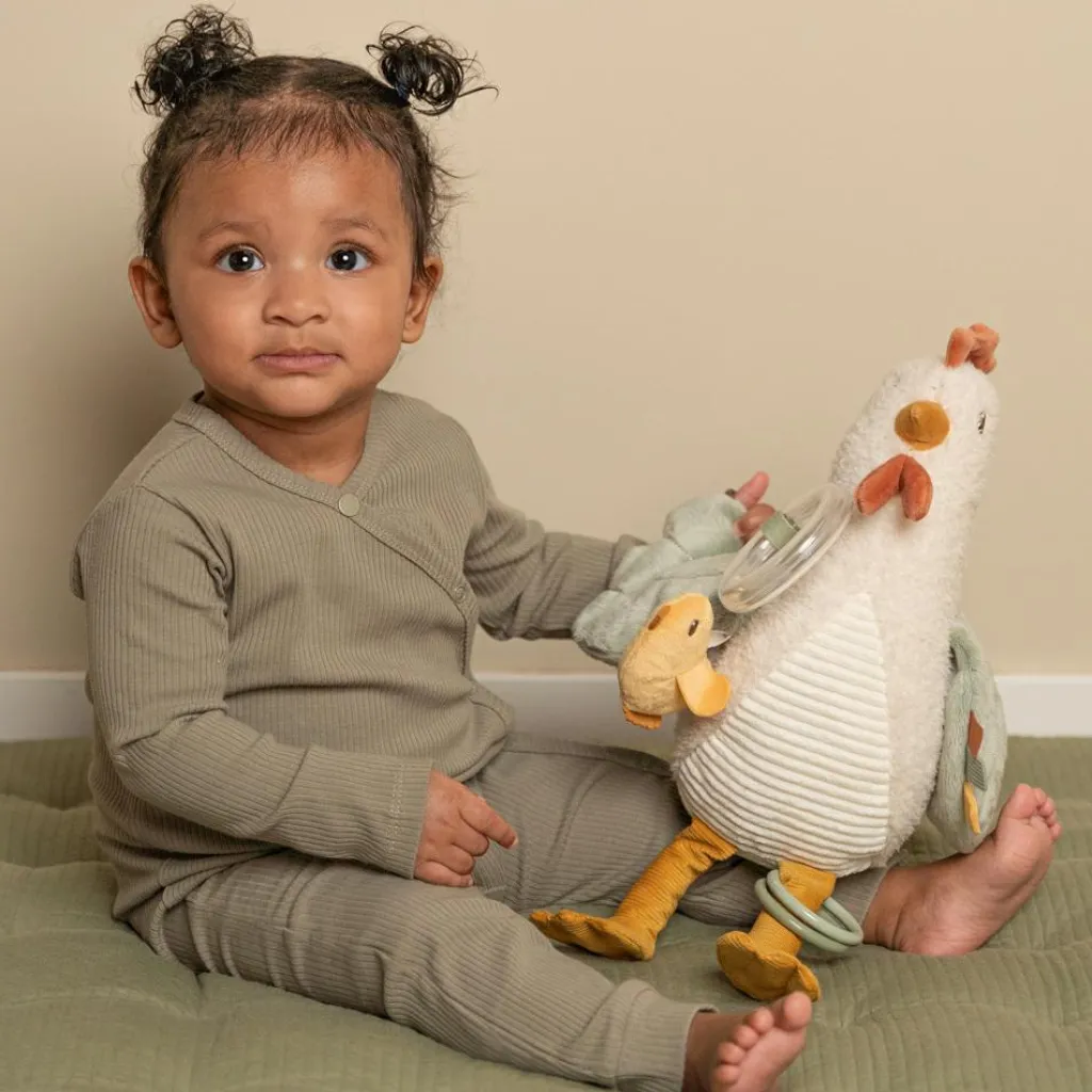 Sale Poule d'activités Little Farm (25 cm) Peluche D'Activités