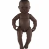 Hot Poupée bébé garçon africain (40 cm) Poupée / Poupon
