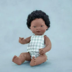Hot Poupée garçon africain (38 cm) Poupée / Poupon
