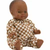 Online Poupée Sacha avec tenue sans col Gaze Damier Accessoires Poupée