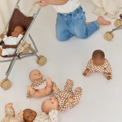 Online Poupée Sacha avec tenue sans col Gaze Damier Accessoires Poupée