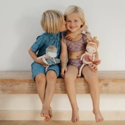 Sale Poupée souple bébé Plage Jim bleu (28 cm) Poupée / Poupon