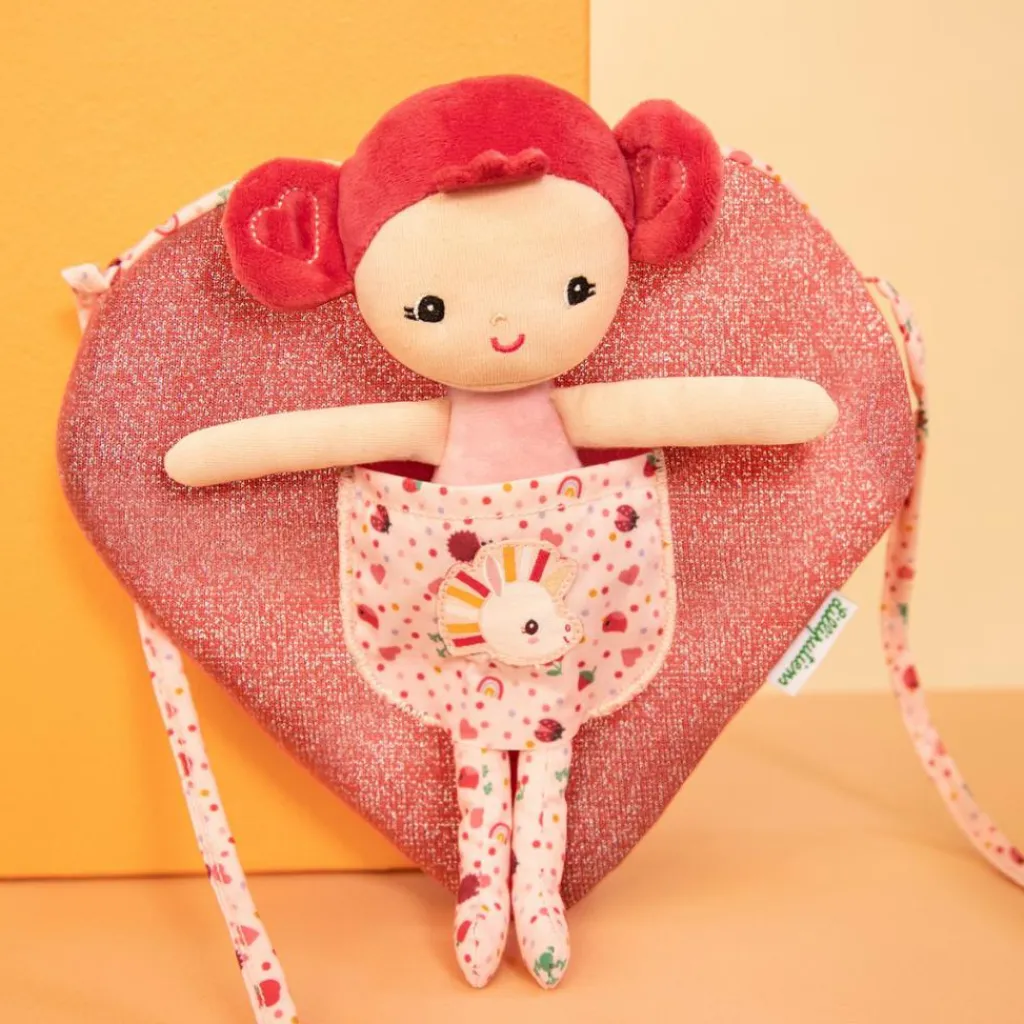 Hot Poupée souple et sac cœur Poupée / Poupon