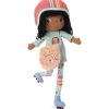 Outlet Poupée souple Liza en rollers (43 cm) Poupée / Poupon