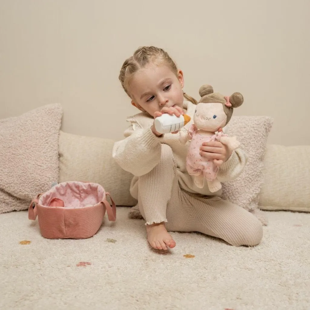 Discount Poupée souple Rosa et son couffin Poupée / Poupon