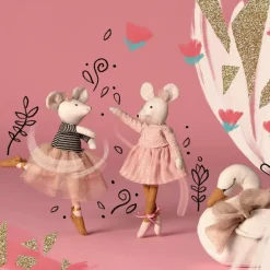 Best Poupée souple souris Anna La petite école de danse (28 cm) Poupée / Poupon