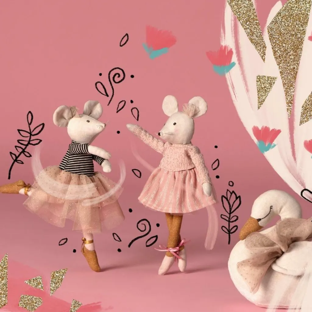 Best Poupée souple souris Anna La petite école de danse (28 cm) Poupée / Poupon