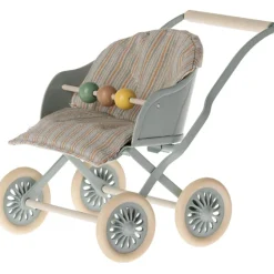 Hot Poussette double Bébés Souris bleu Figurines De Jeu