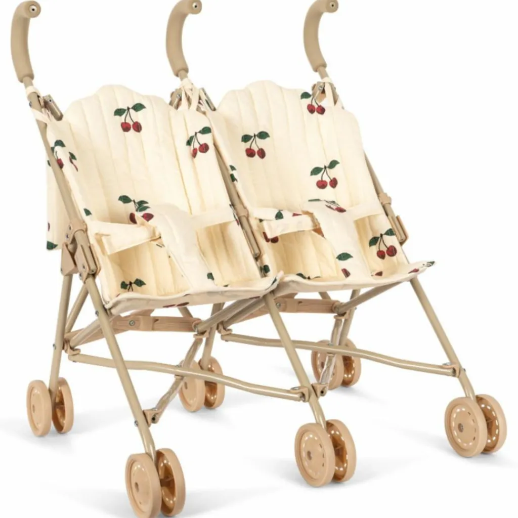 Poussette double pour poupée Ma Grande Cerise Poussette Pour Poupée