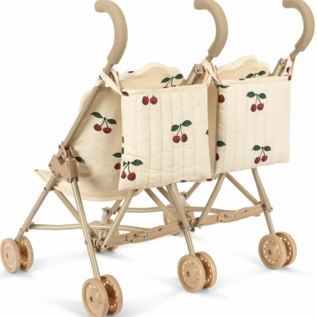 Poussette double pour poupée Ma Grande Cerise Poussette Pour Poupée