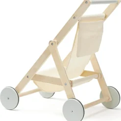 Clearance Poussette en bois pour poupée nature Poussette Pour Poupée