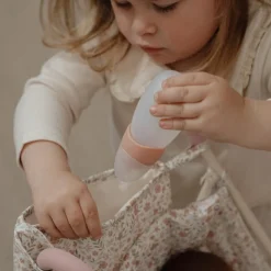 Hot Poussette pour poupée en métal rose Poussette Pour Poupée