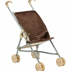 Best Poussette pour poupée Gaze Léopard Marron Poussette Pour Poupée