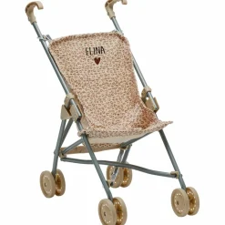 Sale Poussette pour poupée Gaze Léopard (personnalisable) Poussette Pour Poupée