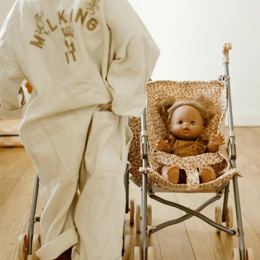 Best Poussette pour poupée Gaze Léopard Poussette Pour Poupée