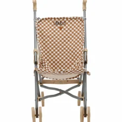 New Poussette pour poupée Gaze Damier (personnalisable) Poussette Pour Poupée