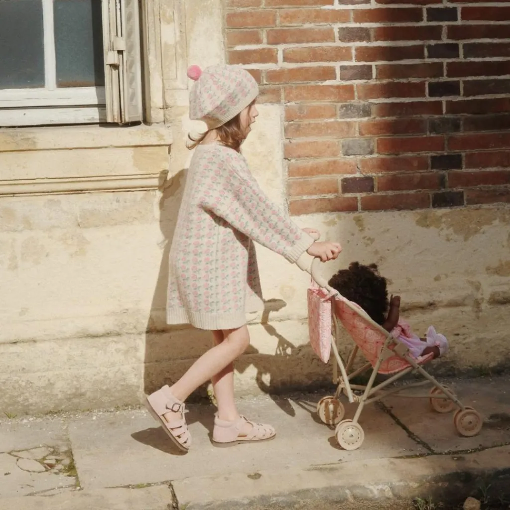 Poussette pour poupée Lacy Pink Poussette Pour Poupée