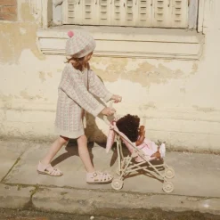 Poussette pour poupée Lacy Pink Poussette Pour Poupée