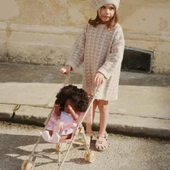 Poussette pour poupée Lacy Pink Poussette Pour Poupée