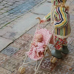 Discount Poussette pour poupée Rosie Rose Accessoires Poupée