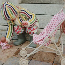 Discount Poussette pour poupée Rosie Rose Accessoires Poupée
