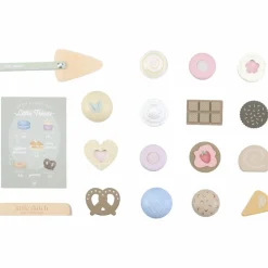 Outlet Présentoir à pâtisseries en bois Dînette Et Aliments Factices