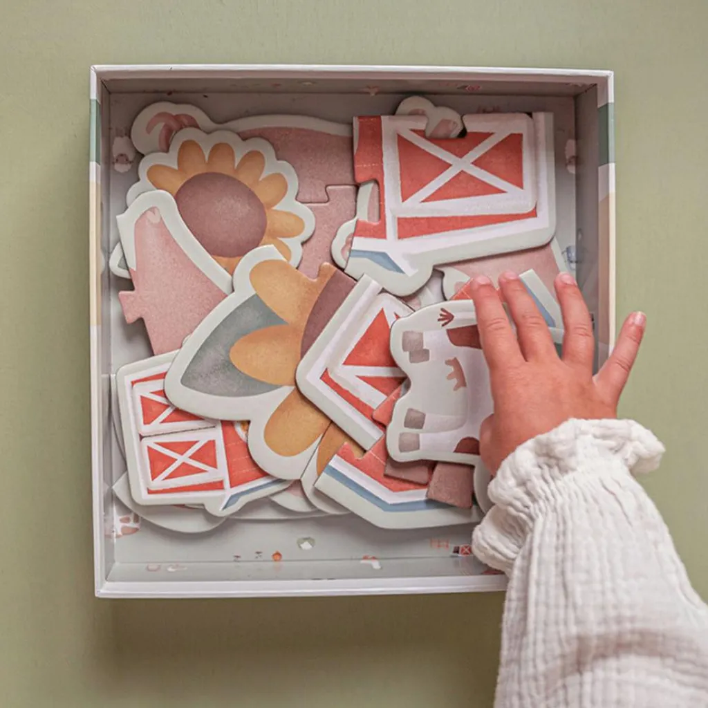 Sale Puzzle 6 en 1 Little Farm Puzzle