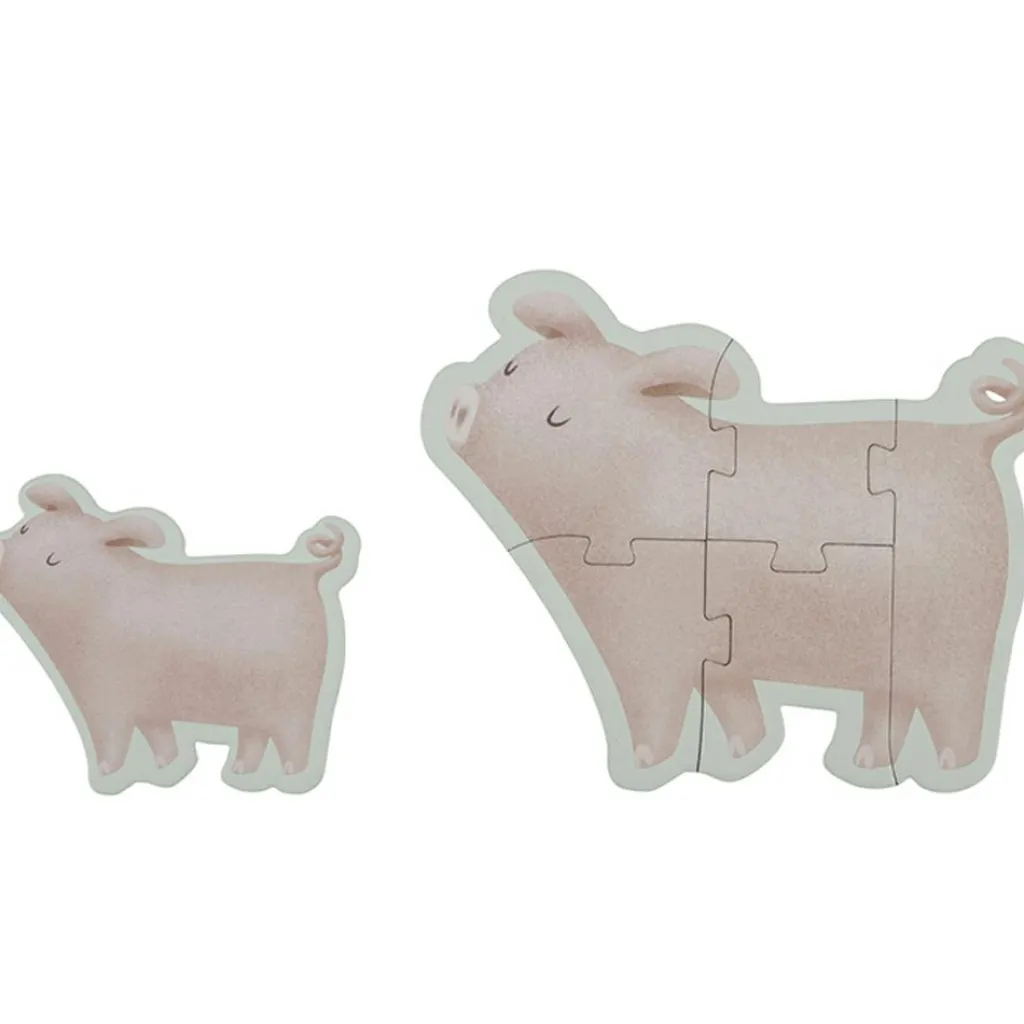 Sale Puzzle 6 en 1 Little Farm Puzzle