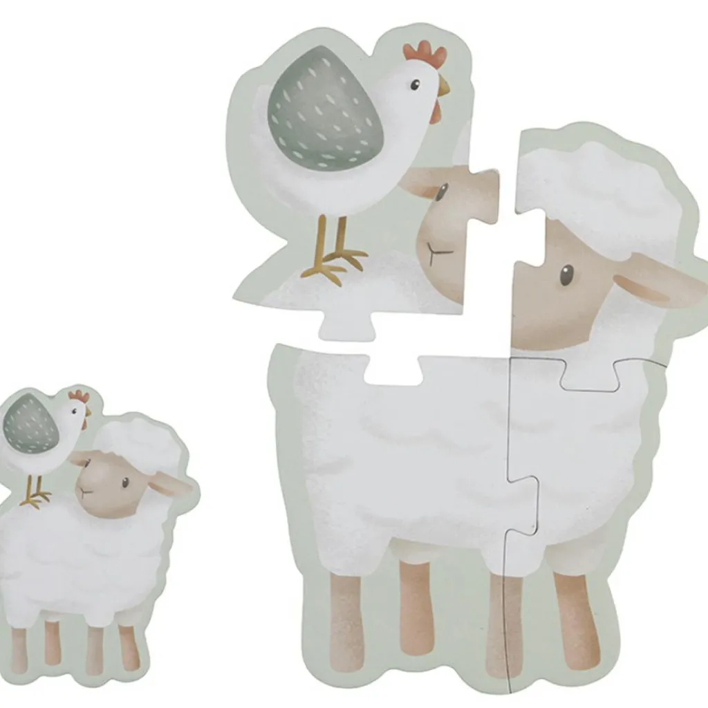 Sale Puzzle 6 en 1 Little Farm Puzzle