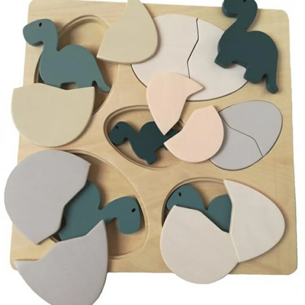 Discount Puzzle à encastrement Bébés dinosaures Puzzle