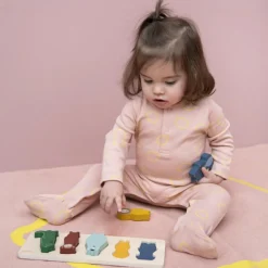 New Puzzle à encastrement en bois Animaux Puzzle