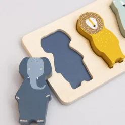 New Puzzle à encastrement en bois Animaux Puzzle