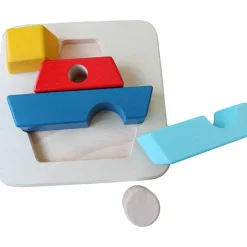 New Puzzle à encastrer Bateau (5 pièces) Puzzle