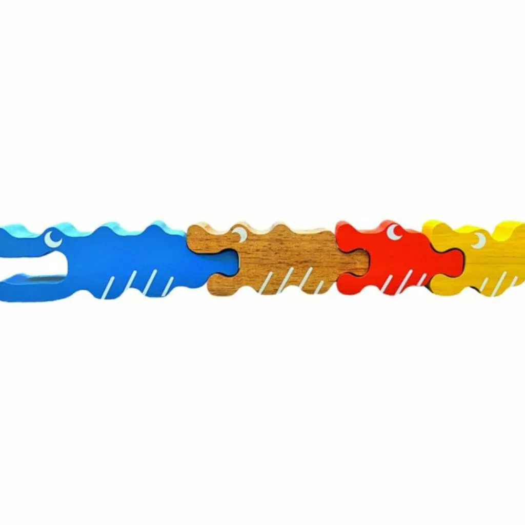 Clearance Puzzle à encastrer Crocodile (4 pièces) Puzzle