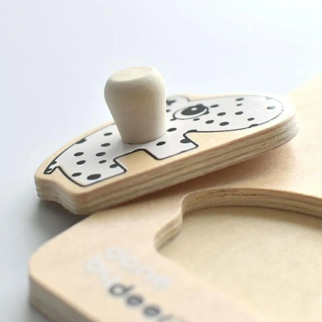 Online Puzzle à encastrer en bois Deer Friends (7 pièces) Puzzle