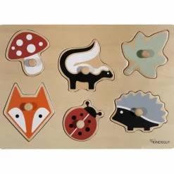 New Puzzle à encastrer Forêt (7 pièces) Puzzle