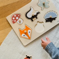 New Puzzle à encastrer Forêt (7 pièces) Puzzle