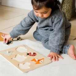 New Puzzle à encastrer Forêt (7 pièces) Puzzle