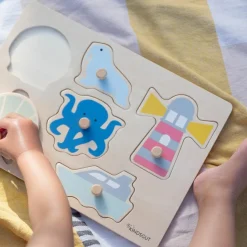 Clearance Puzzle à encastrer Océan (7 pièces) Puzzle