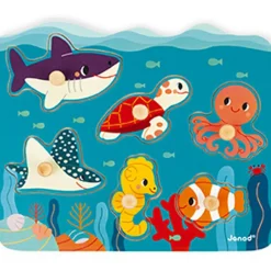 Hot Puzzle à encastrer Océan WWF (6 pièces) Puzzle