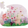 Best Puzzle à forme les fleurs de Mrs. Rabbit (12 pièces) Puzzle